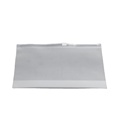 Hot sale PVC EVA CPE matte custom resealable bottom gusset frosted slider zipper bag  with closure GRS1