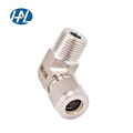 316 Stainless Steel Forged Right Angle 90 Degree Male Thread High Pressure Tube Fitting1