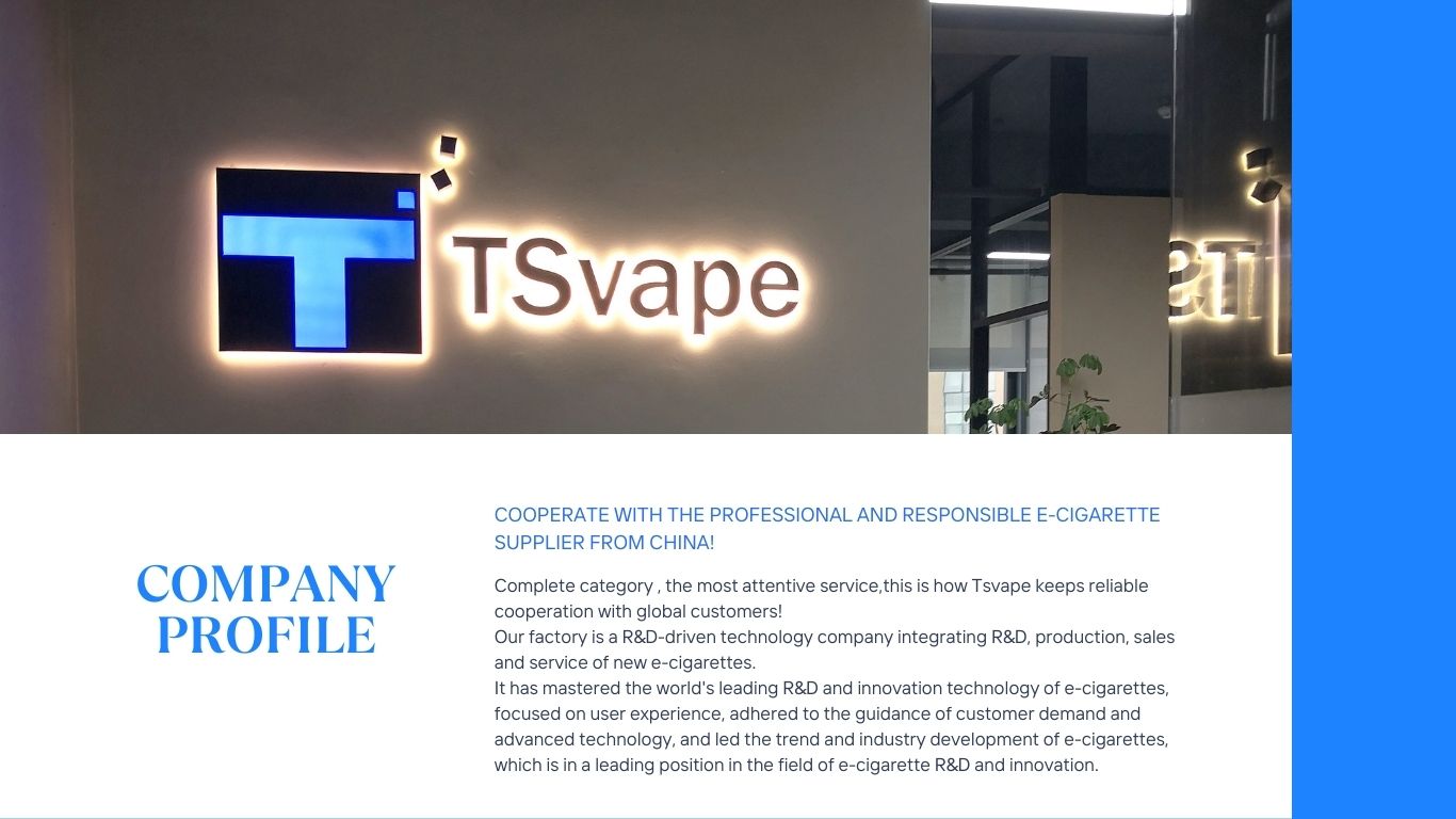 PENDAHULUAN TSVAPE PERUSAHAAN