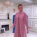 ست روپوش سنتی دبی عبای شرق میانه مسلماه لباس اسلامی شیک ماکسی زنانه 1