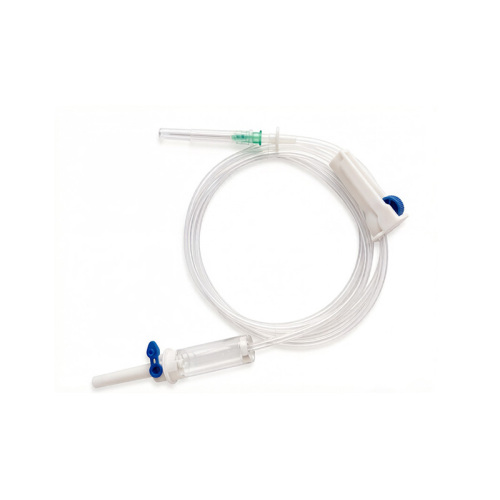 NS lança conjunto de infusão intravenosa descartável estéril para uso médico clínico