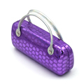 Metal Hard Glasses Case Sunglasses Box with Leather Handle1