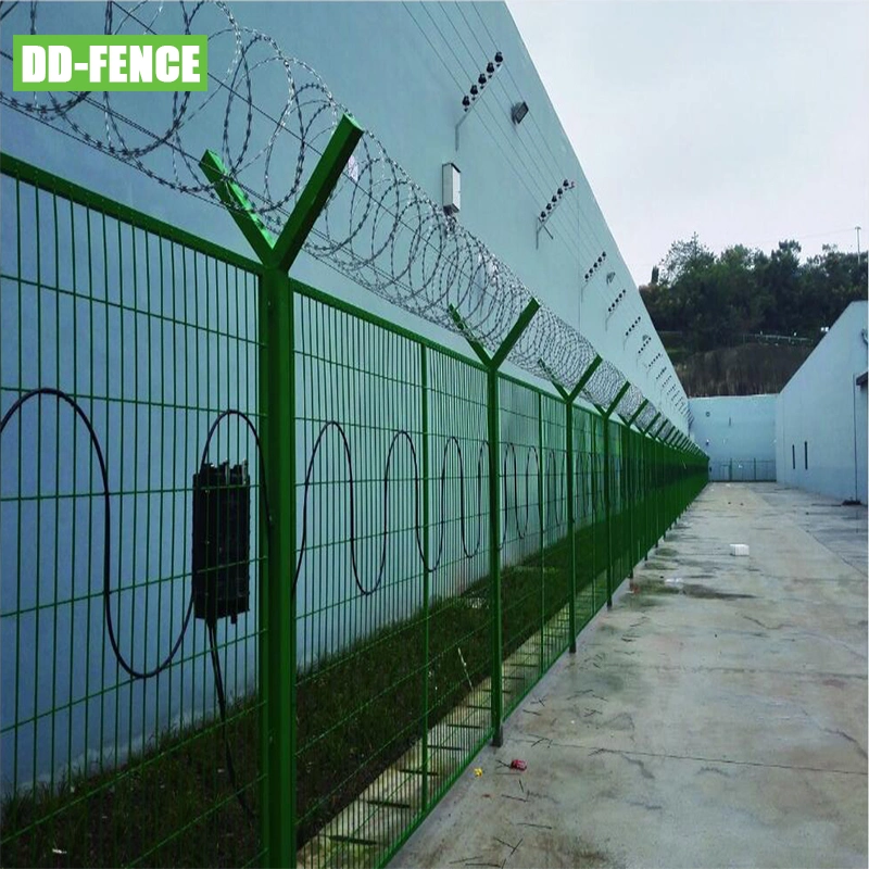 Perimeter Fence Security with Vibration Detector and Alarm