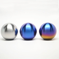 China Supplier CNC Custom Titanium Auto Gear Shift Knobs with Engraving and Rainbow Colors1