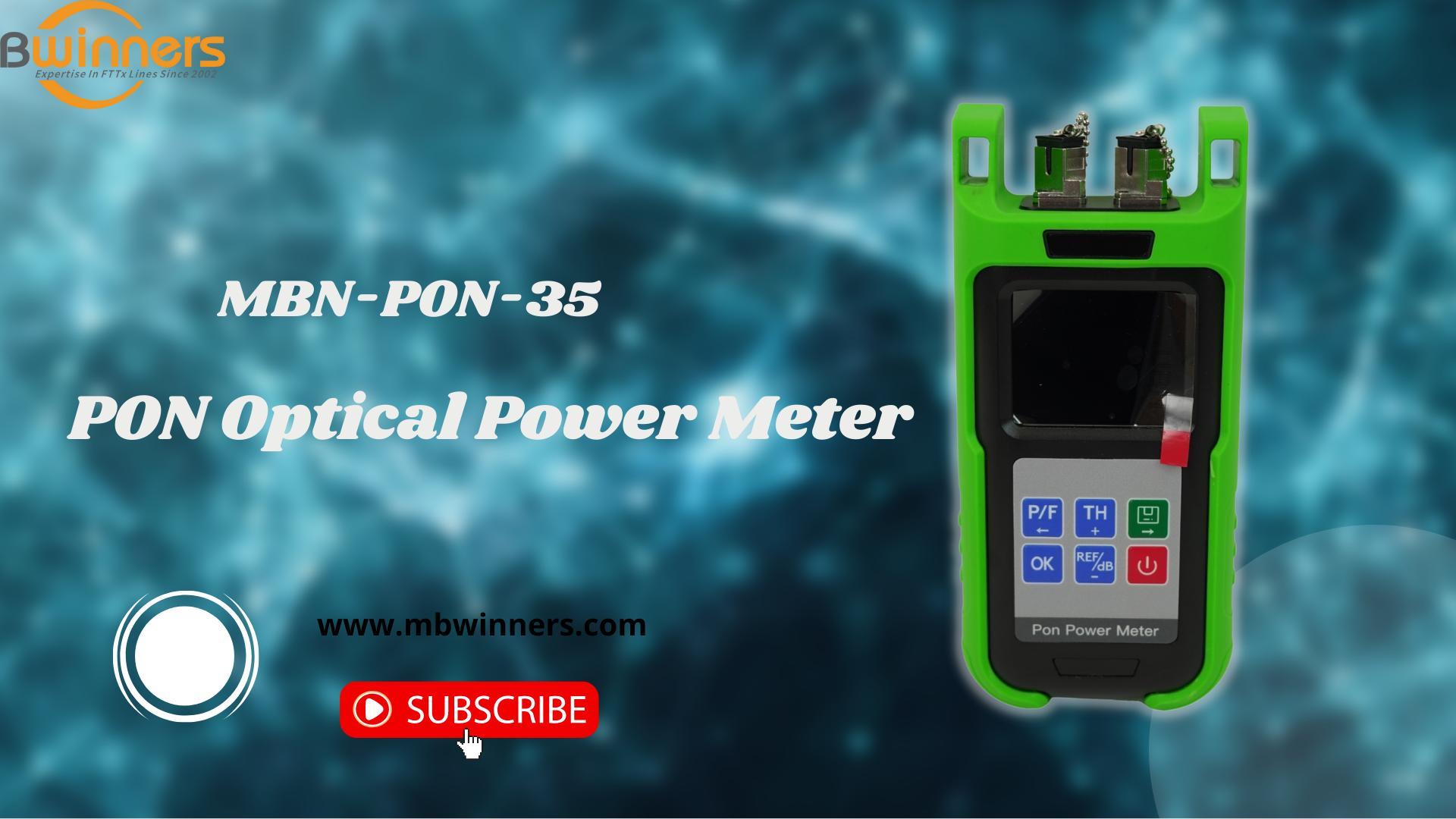 MBN-PON-35 PON Optical Power Meter