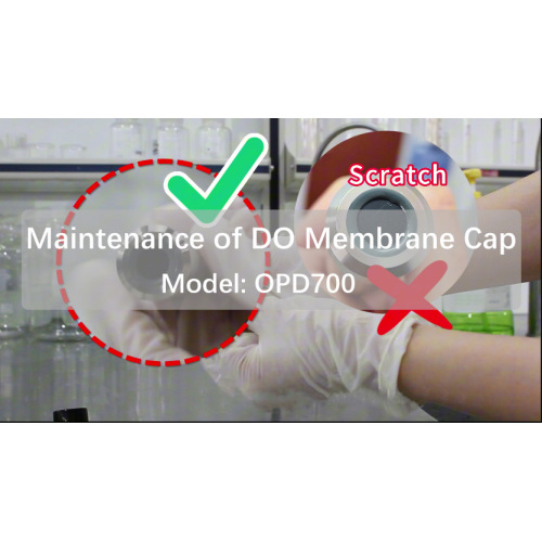 The Maintenance Method of Dissolved Oxygen Membrane Cap