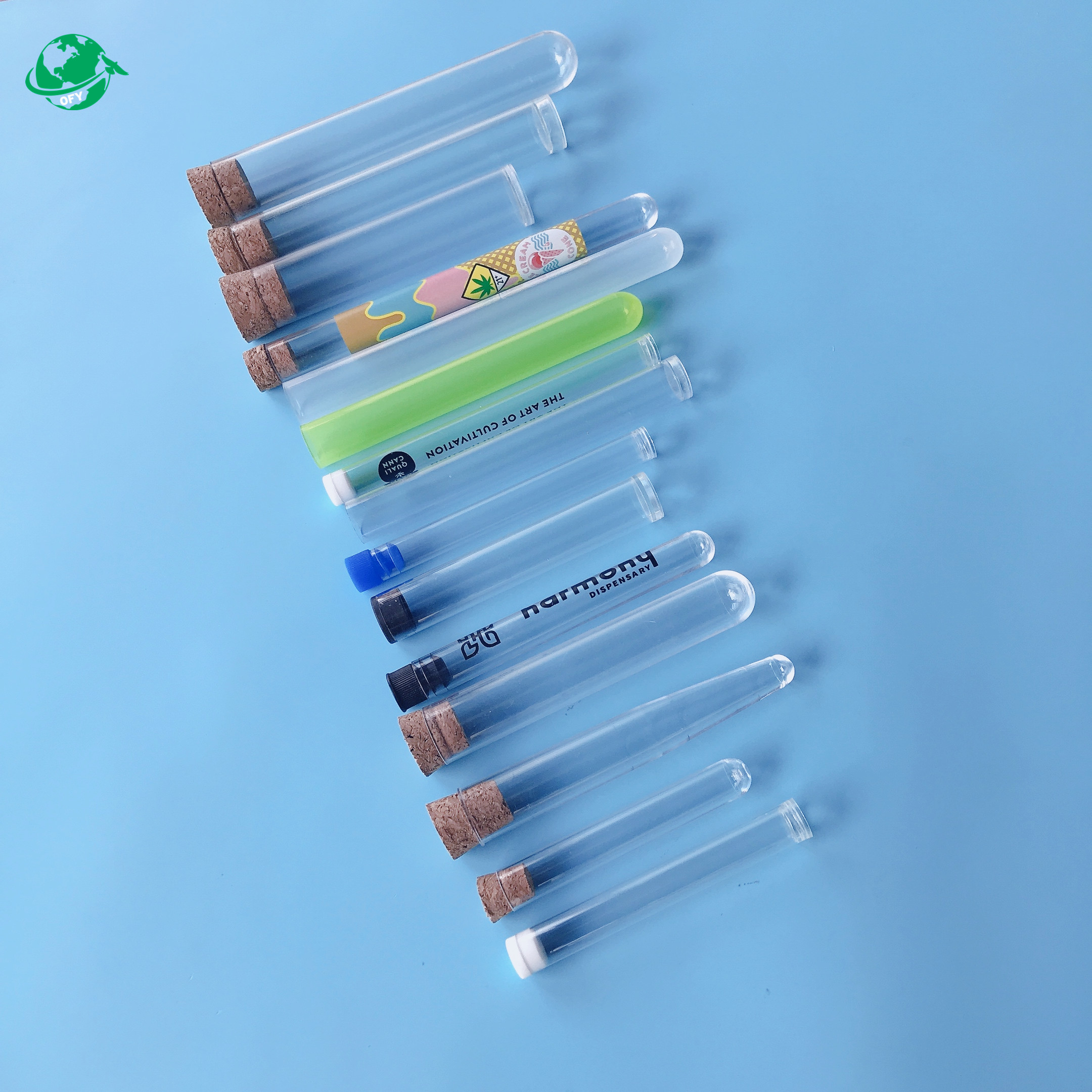 Plastic test tube