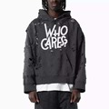 Hip hop άνδρες hoodies streetwear έθιμο λογότυπο πλυμένα μπλουζάκια Distressed Hoodies1
