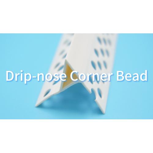 2.5x1.9x0.5cm PVC Drip Corner Protection Strip