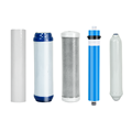 pp Filter Baumwolle UDF Granular Carbon CTO Komprimierte Kohle RO Umkehrosmose Membran Kokosnuss Kohle 5 in 1 Filter Set1