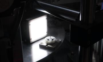Optical Inspection Station in Fully Automatic Air Pump Production Line