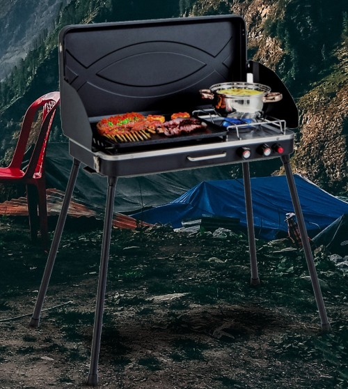 Get Ready to Grill Anywhere with the New Design Folding Outdoor Camping Gas Grill