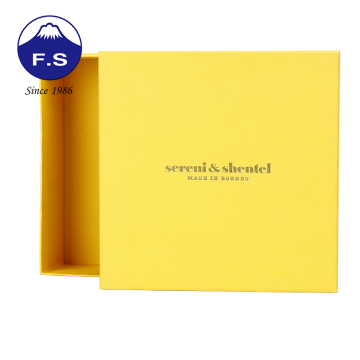 The Advantages of Customized Yellow Rigid Boxes with Lid Luxury