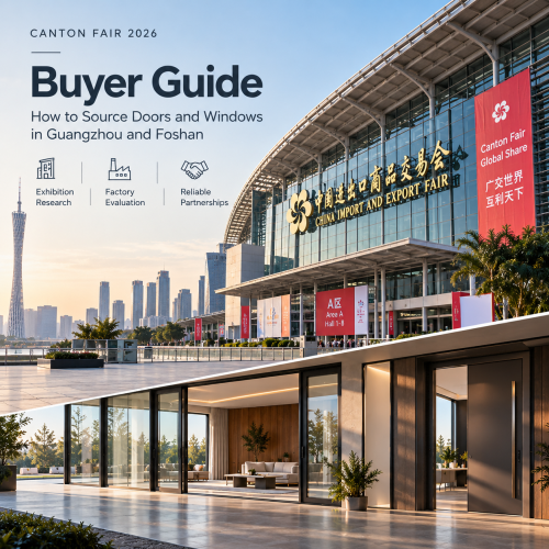 Canton Fair 2026 Buyer Guide: How to Source Doors and Windows in Guangzhou and Foshan