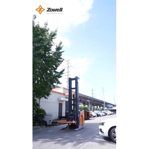 RRE15 double deep reach truck load capacity test