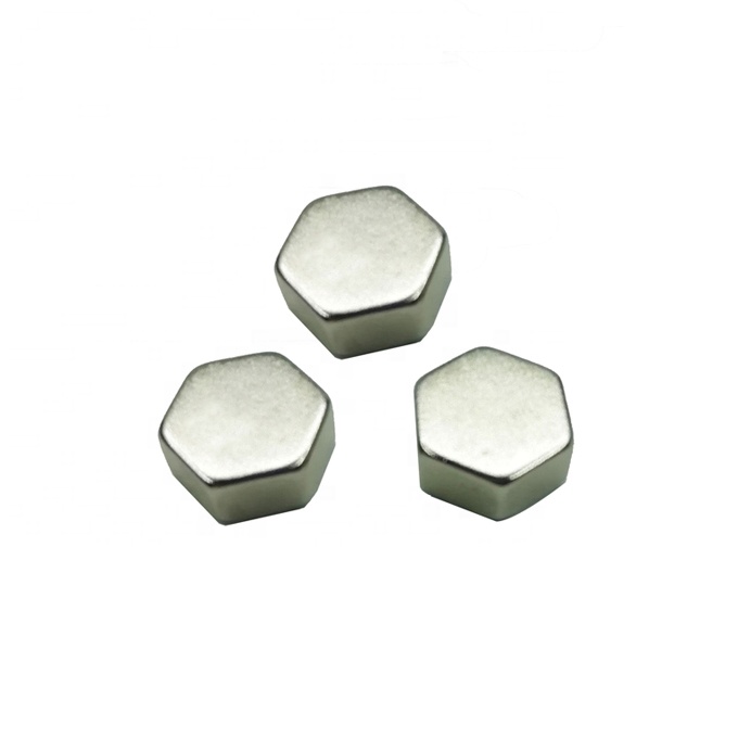 N52 Hexagon Neodymium Magnet poderoso imán de bloques de tierras raras se puede perforar1