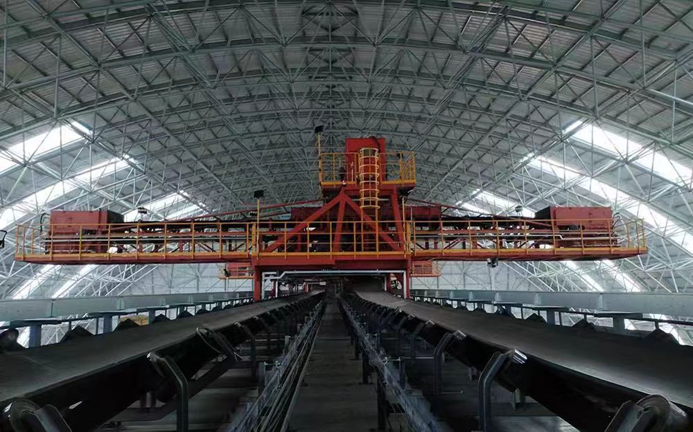 Ленточная конвейерная система проекта расширения ANSTEEL