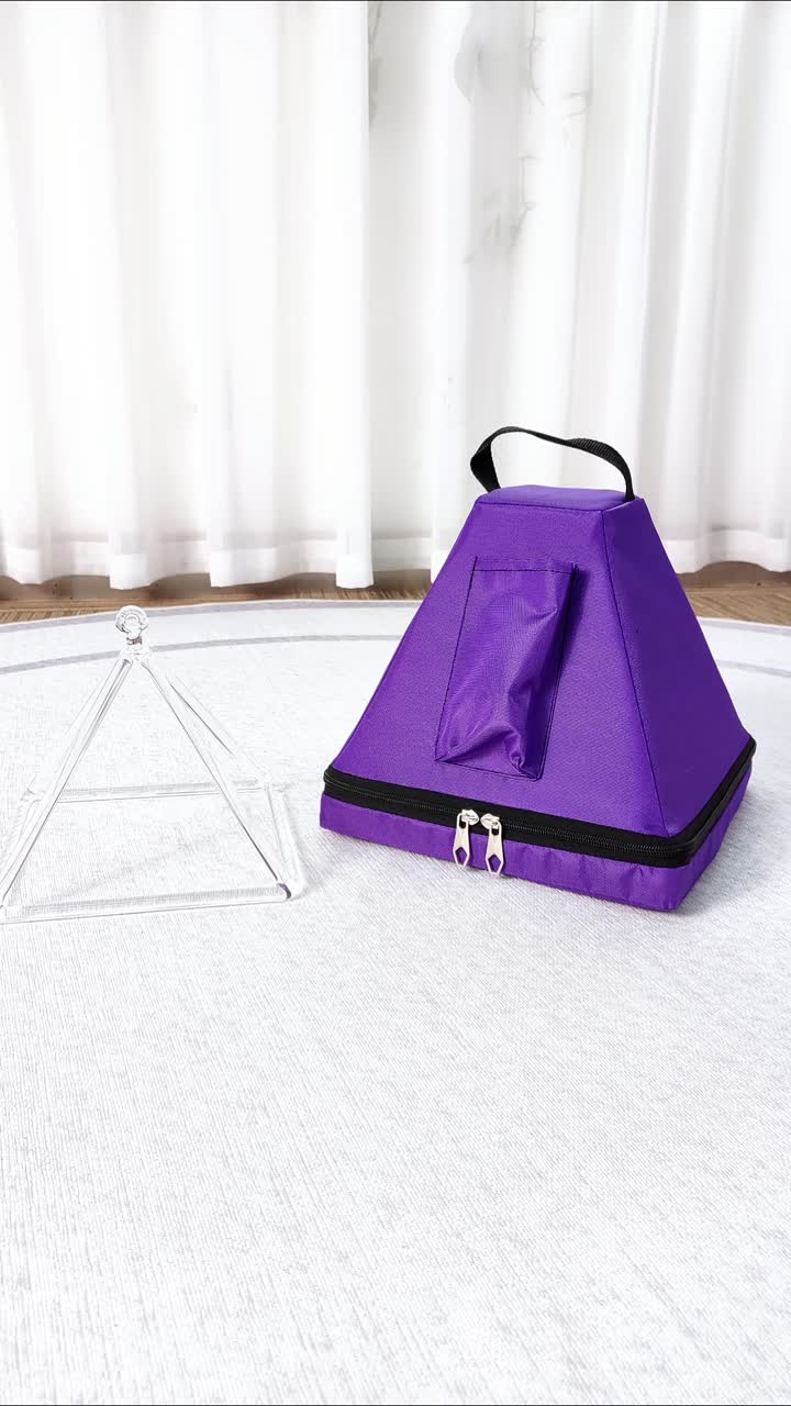 Crystal Singing Pyramid bag