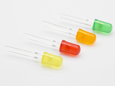 LED diffusée de 5 mm en différentes couleurs