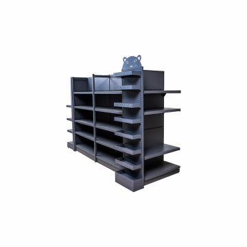 supermarket shelves