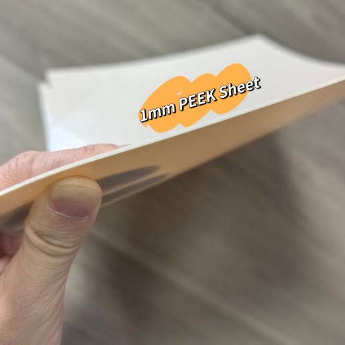 ¿Dónde se utilizan habitualmente los tableros PEEK de 1 mm de espesor?