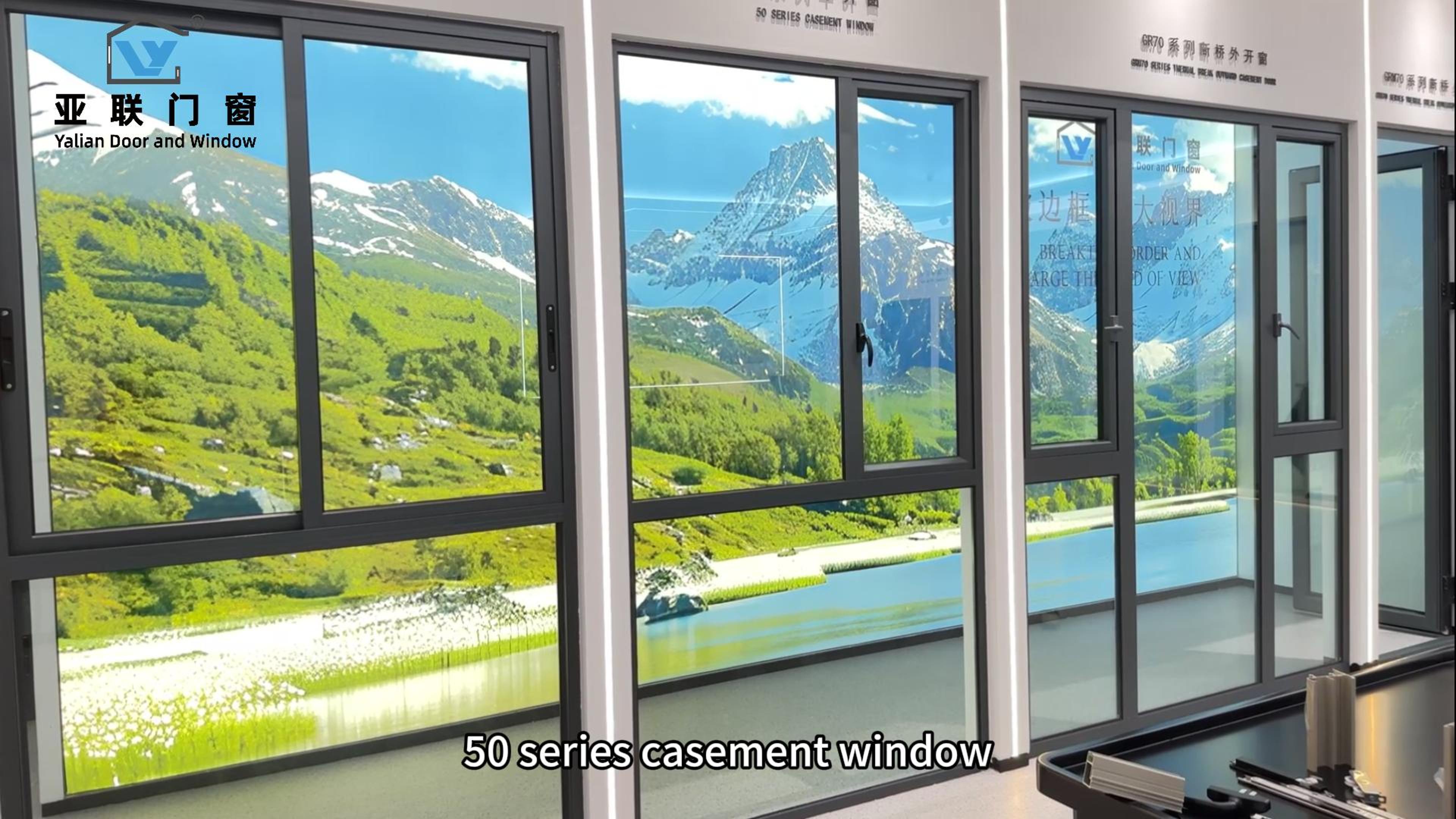 High Quality Double Glass Casement Windows