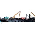 Modular Barge Workboat for Port Transportation: 40m Pontoon Floating Platform Ferry1