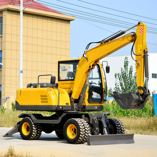 7 ton wheel excavator 15 ton 8 ton wheel excavator for sale