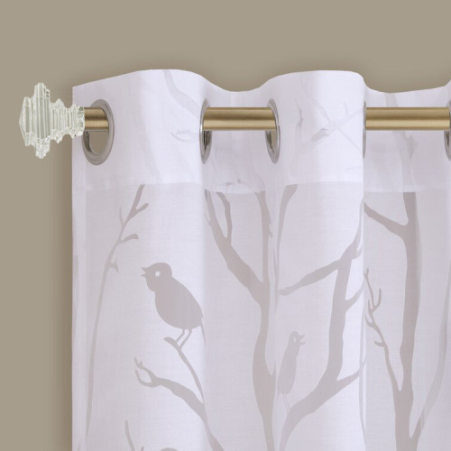 Mooie Crystal Head Curtain Rod