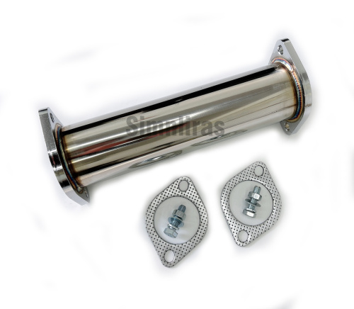 Auspuffrohr mit Edelstahl 321