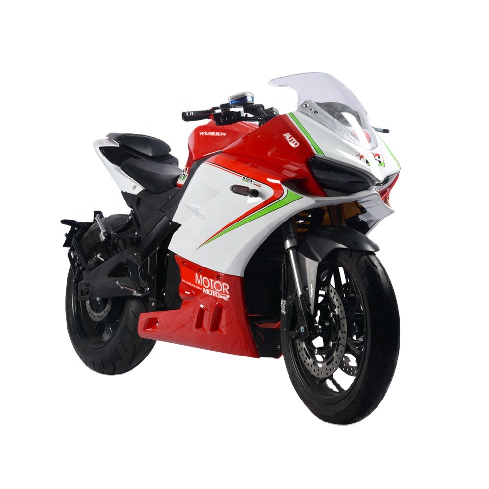 Motorcycle électrique au lithium 72V avec une puissance de moteur personnalisable à haute vitesse 5000W / 8000W