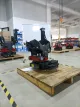 graafmachine hydraulische bevestiging roterende veegmachine