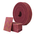 3M 6x9 Red Non-woven Abrasive Hand Pad for Metal Polishing1
