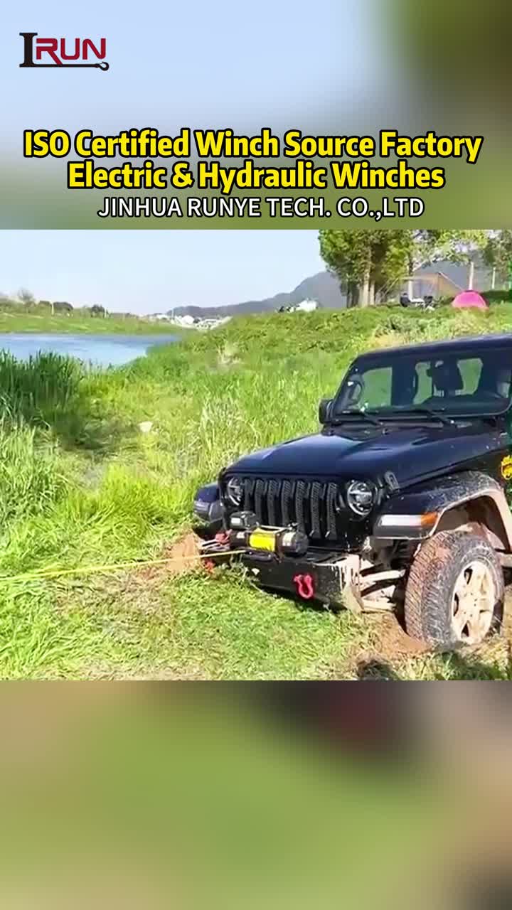 Produtos de guincho confiáveis ​​para projetos de resgate e off-road
