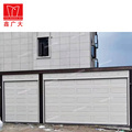 Factory Direct Stainless Steel Villa Intelligent Sectional Garage Doors1