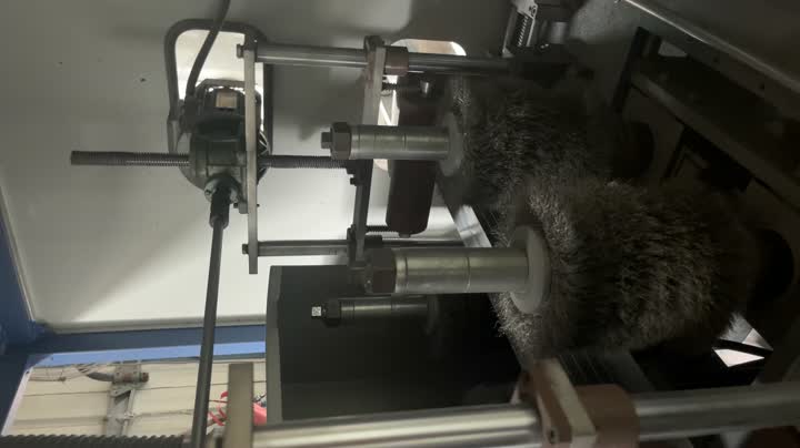 machine à polir pour surface en aluminium