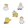 Creative Cartoon Duck Brooch: New Alloy Animal Series for Wholesale1