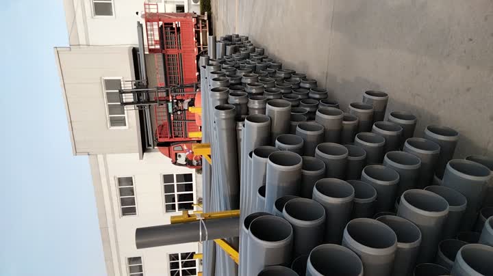 Tuyau de vidange d&#39;eau en plastique UPVC