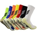 High Quality Custom Made Anti-Slip Soccer Cushion Grip Socks1