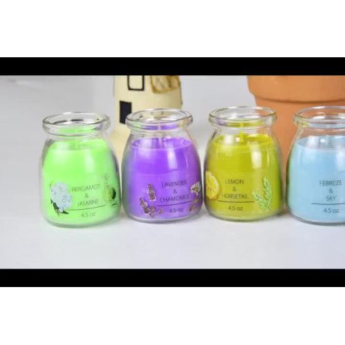 Wholesale Pudding Bottle Jar Candle Gift Set