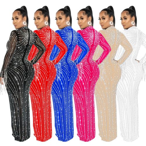 Shine the Spotlight: Sensuous Transparent Crystal Sleeveless Evening Gown, Making Your Night Unparalleled!