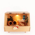 Wooden Pet House - Luxury Transparent Chicken Coop for Small Animals1