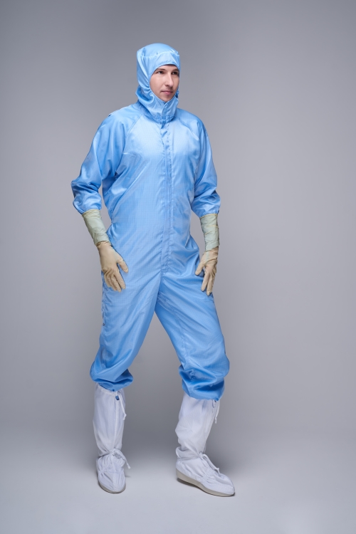 Autoclavable Cleanroom Garment With Hood