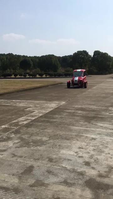 Electric reverse three wheel scooter