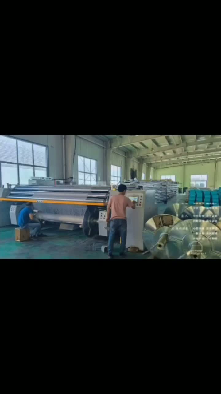 Produção de tarpaulina PE