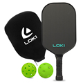 Toray T700 Carbon Fiber Surface With Customizable 12mm to 16mm Polypropylene Honeycomb Core Quality Pickleball Paddle Set1