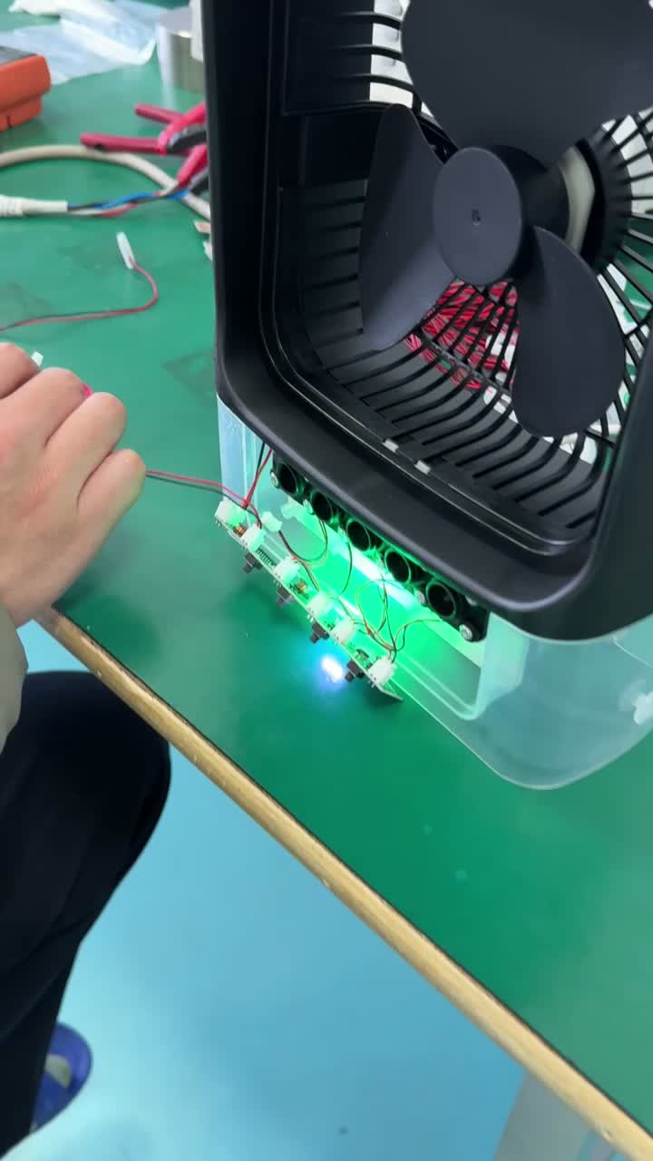 Placa de atomizador de ventilador de ar condicionado de névoa de água