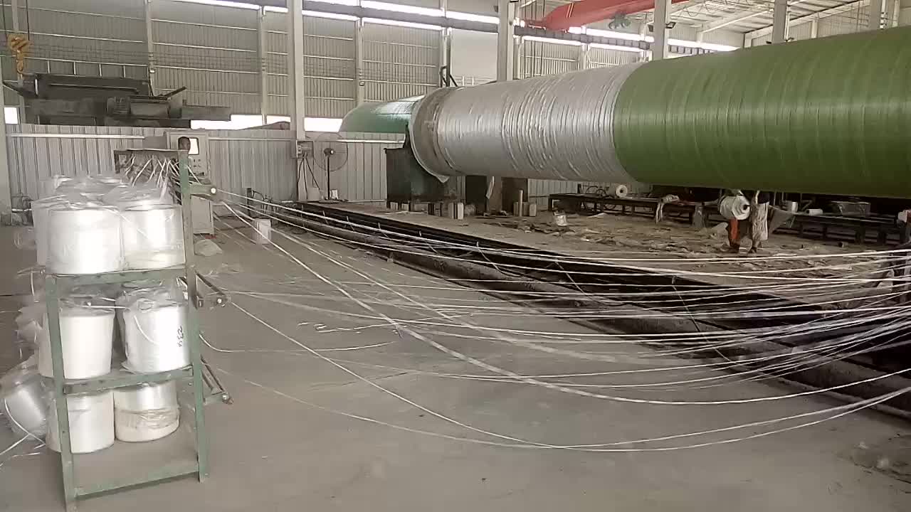 Linea di produzione di tubi FRP/GRP Filamenti di filamento Filamento FRP1