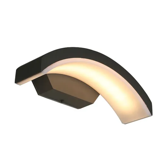 Lâmpada de parede externa elegante de 18W com 3000k Light Warm1