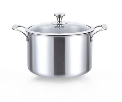 A série premium de panelas de aço inoxidável diversifica soluções modernas para cozinhas
